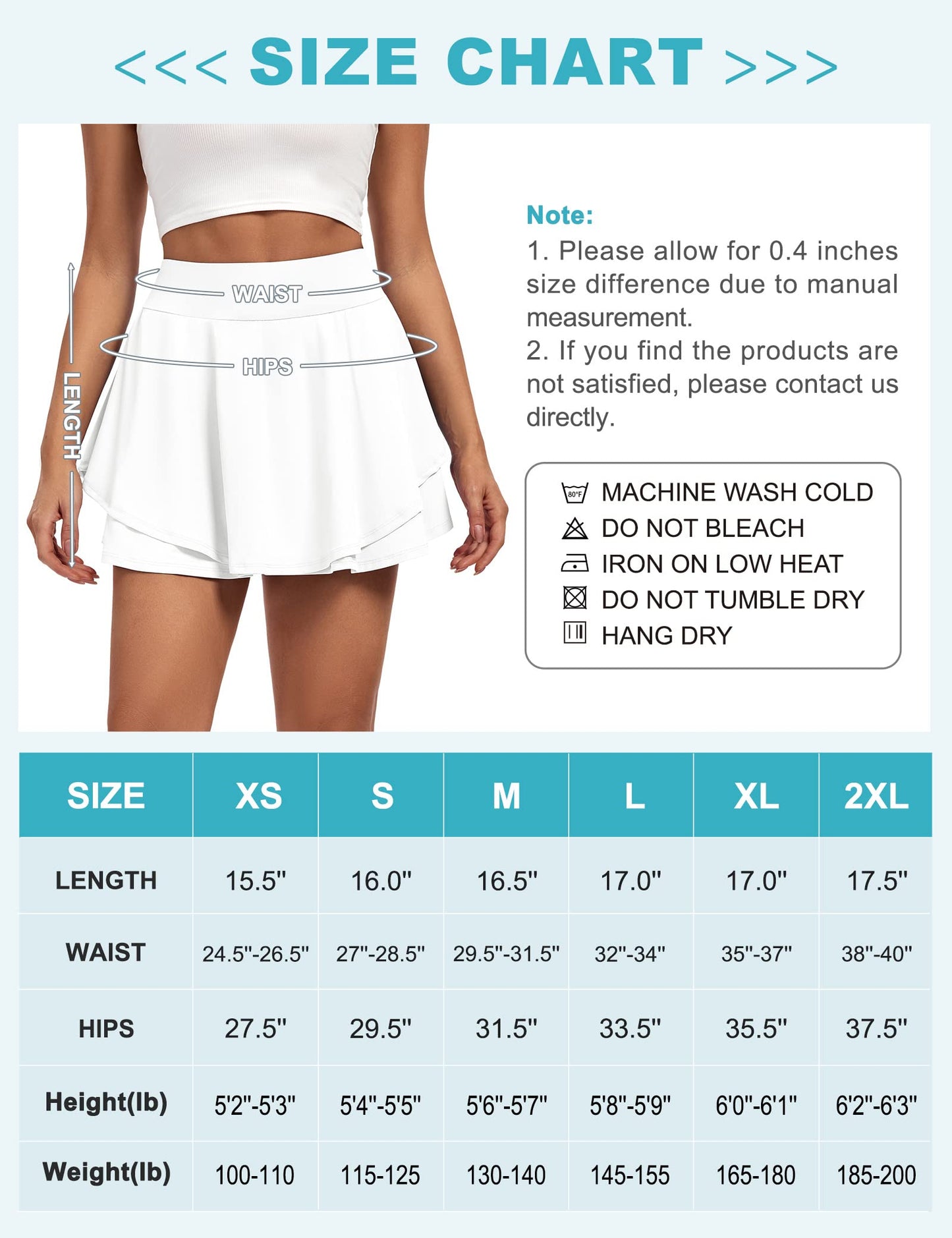 Tennis Skirts for Women with Pockets Shorts Athletic Golf Skorts Skirts for Women High Waisted Running Workout Skorts White